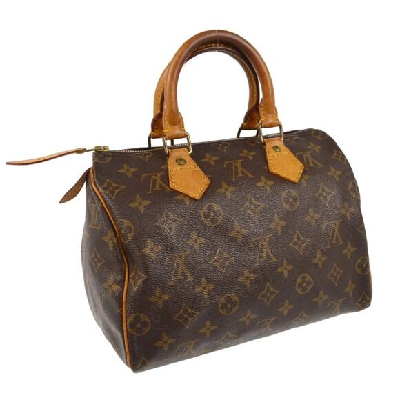 AUTHENTIC LOUIS VUITTON MONOGRAM SPEEDY 25 HANDBAG MI0912 - Picture 2 of 12